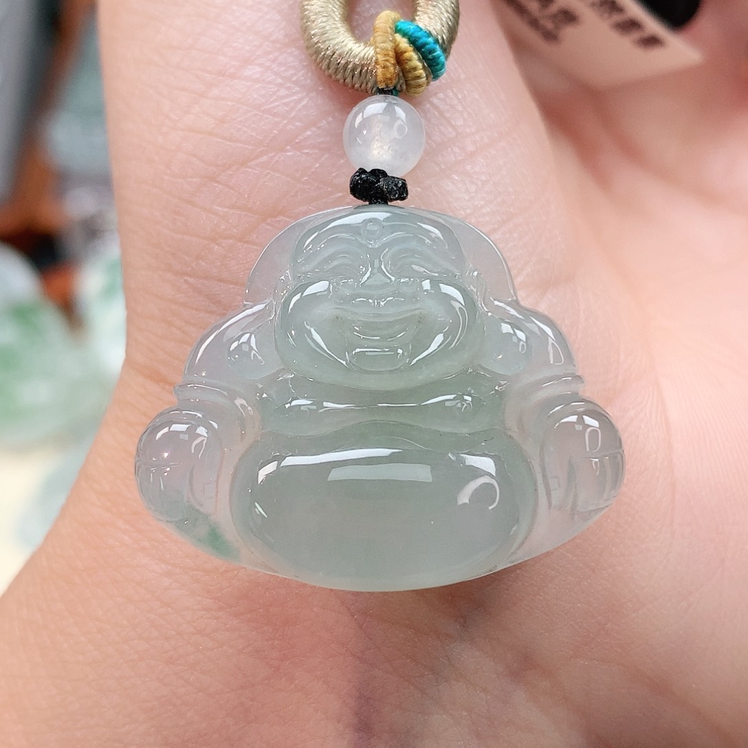 颈饰未镶嵌翡翠佛公