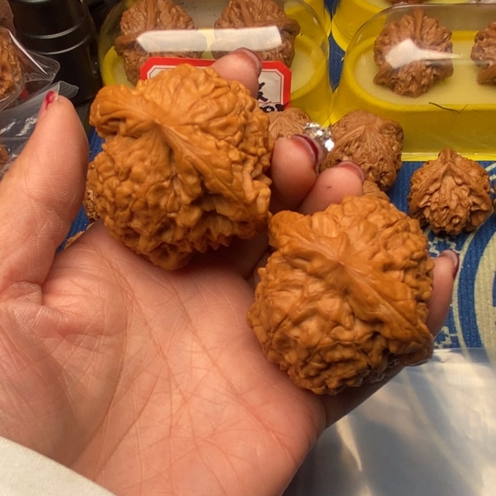 心***成桃核吊坠龙鼎核桃