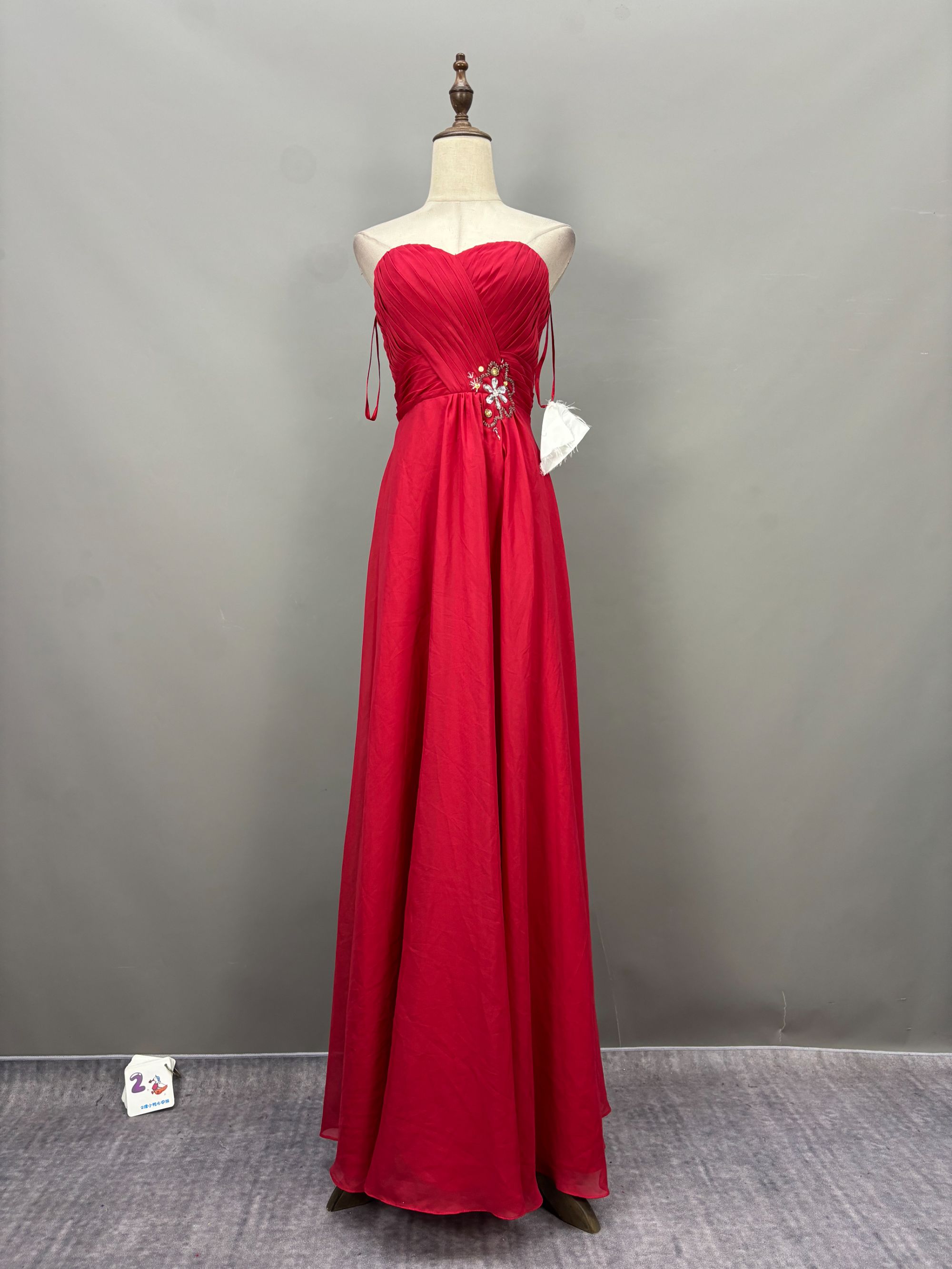 S码新娘长款礼服结婚敬酒服主持年会晚礼服演出服伴娘毕业礼服