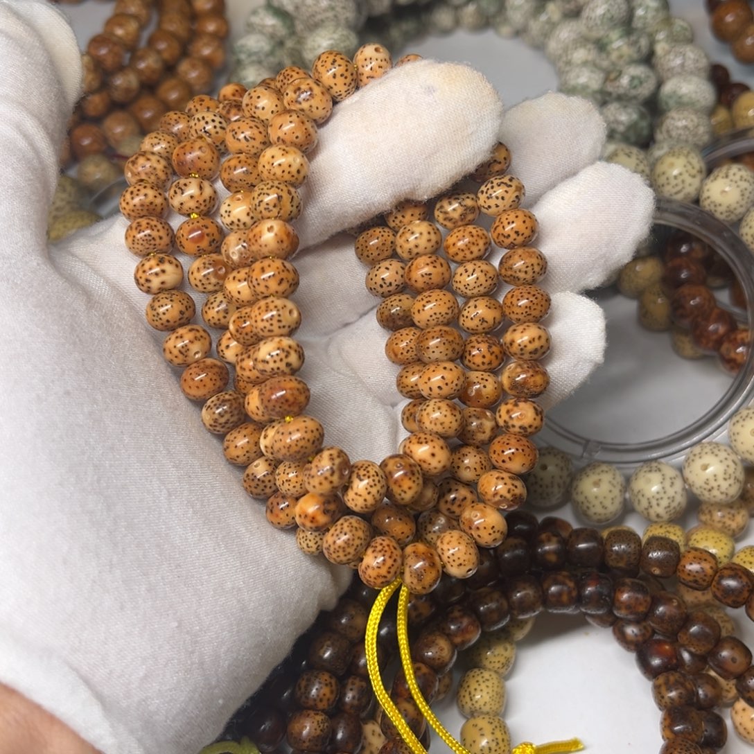 D***t星月菩提吊坠86苹果奶油虎皮