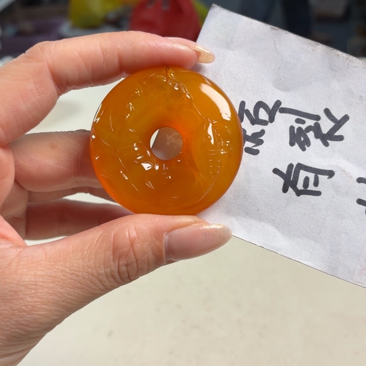 玛瑙/玉髓未镶嵌吊坠(不含链)