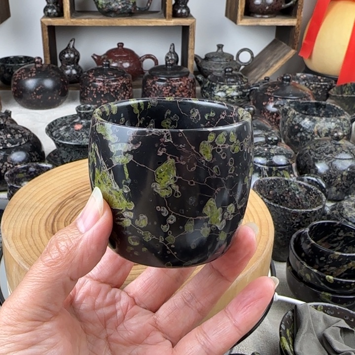 梅花玉绿梅主人杯100毫升