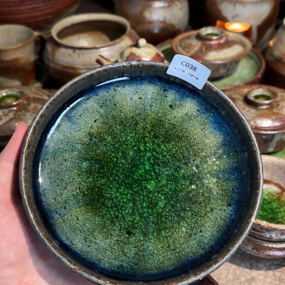 C038破碎感泥料非柴烧跑单禁拍