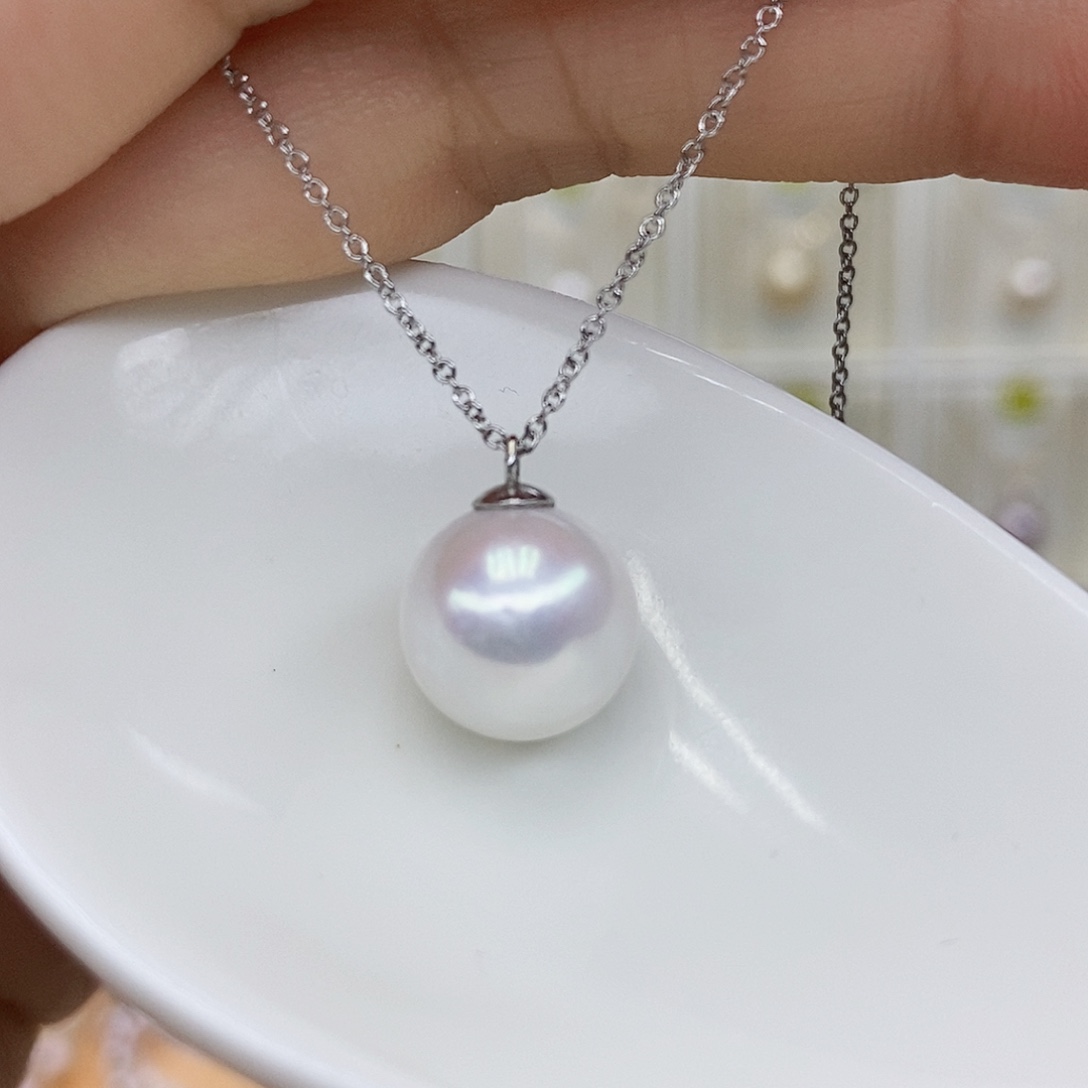 合金淡水珍珠颈饰