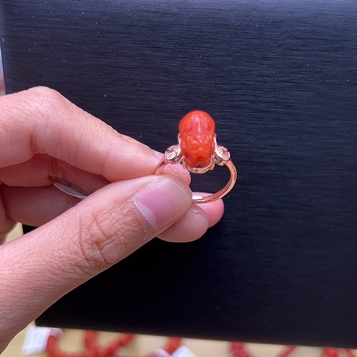 南红玛瑙多样性发一，卡8mm➕未镶嵌