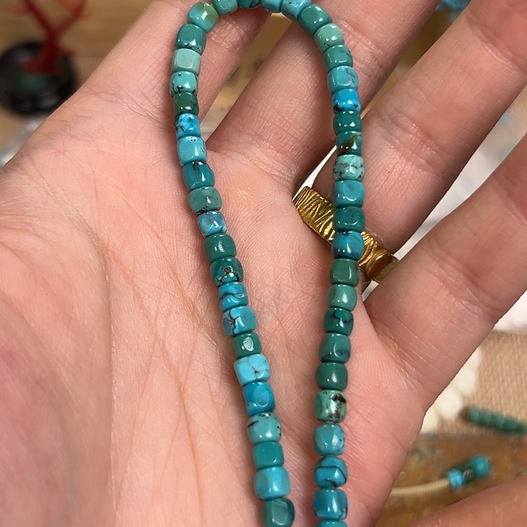 绿松石未镶嵌配饰配饰