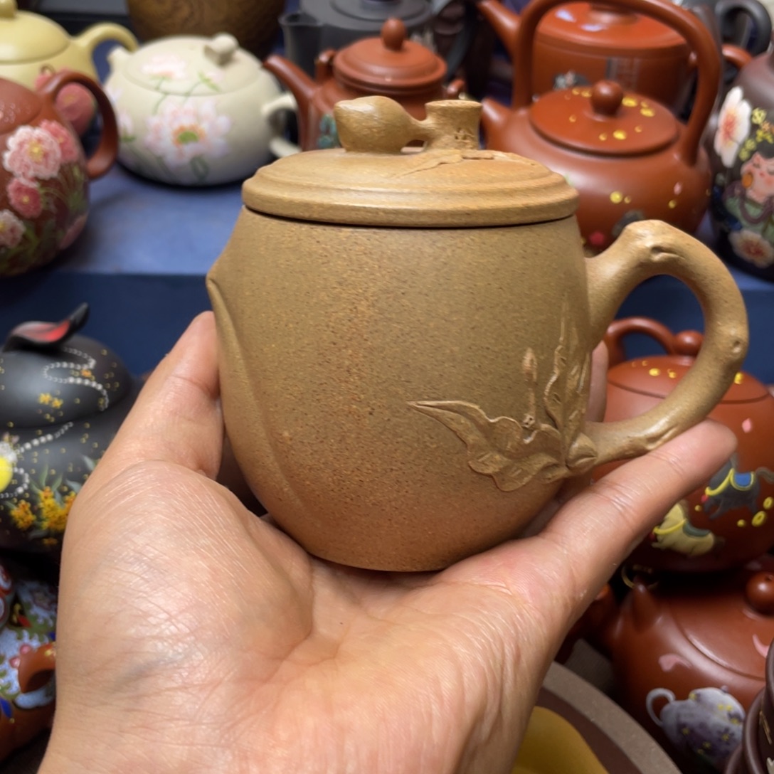 紫砂茶杯紫砂主人杯249cc