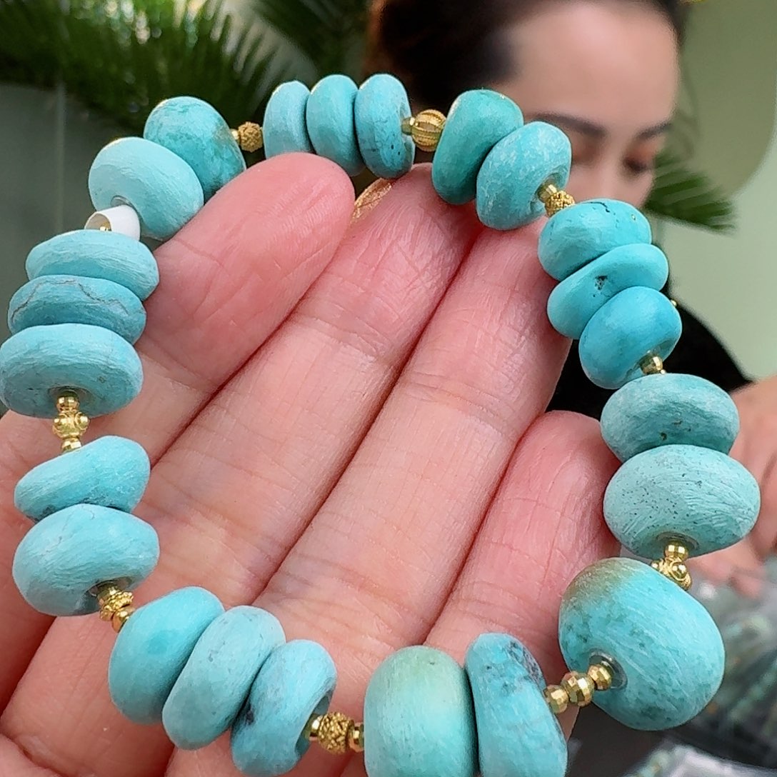 绿松石珠宝奇石未镶嵌