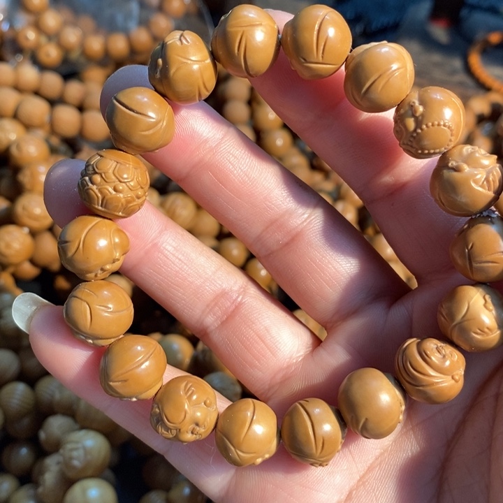 猴头核桃手串15+开心弥勒发16颗