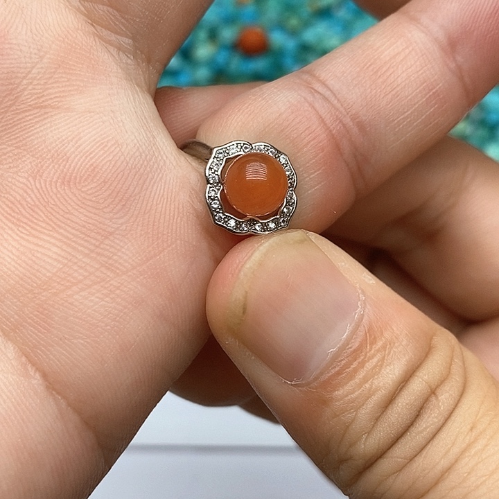 未镶嵌南红玛瑙珠宝奇石