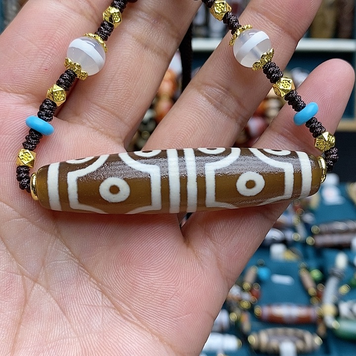 玛瑙/玉髓颈饰合金