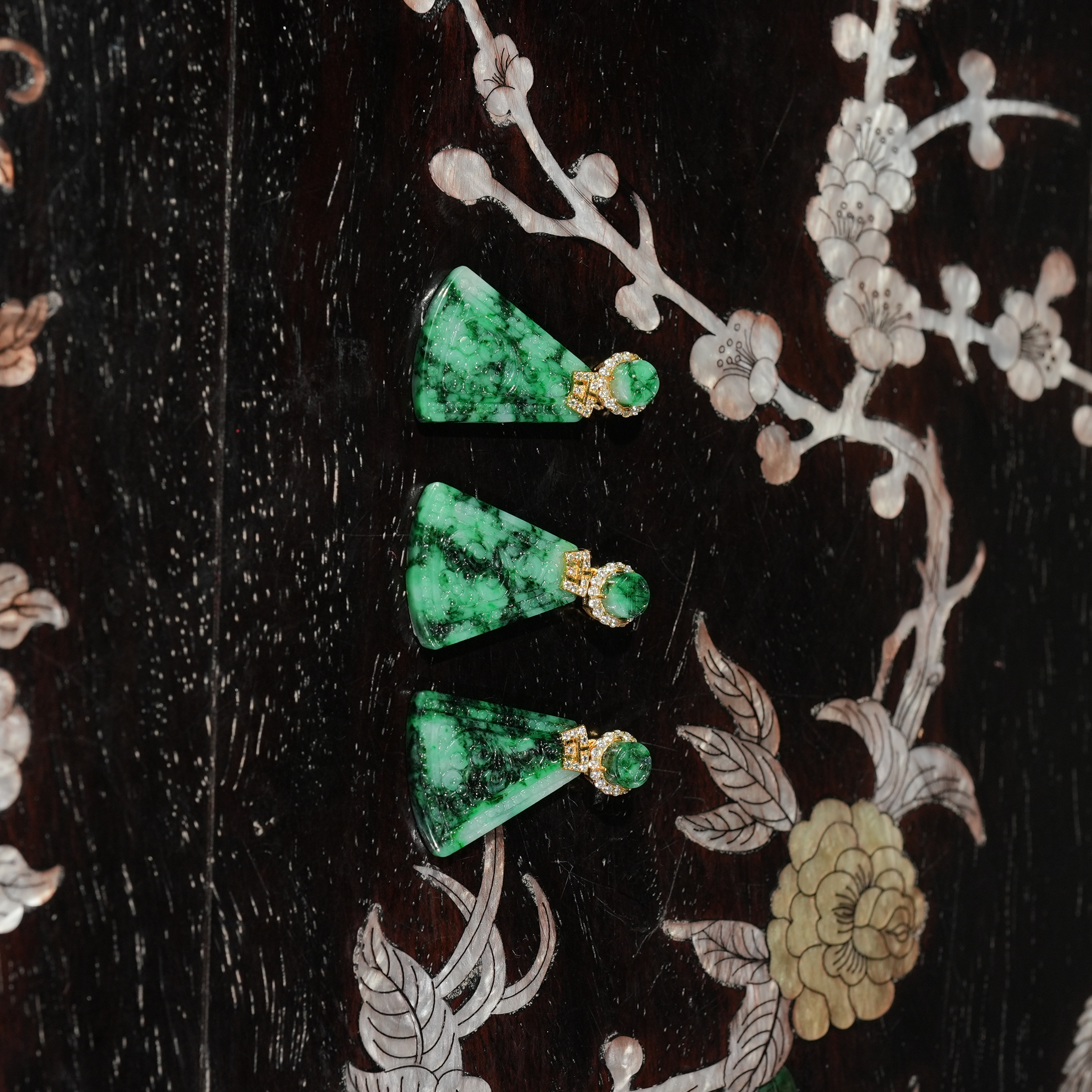 1.7香港王老板-翡翠镶嵌吊坠多样性发一3y755