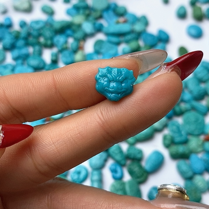 绿松石珠宝奇石未镶嵌