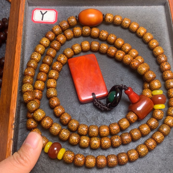 星月菩提吊坠菩提