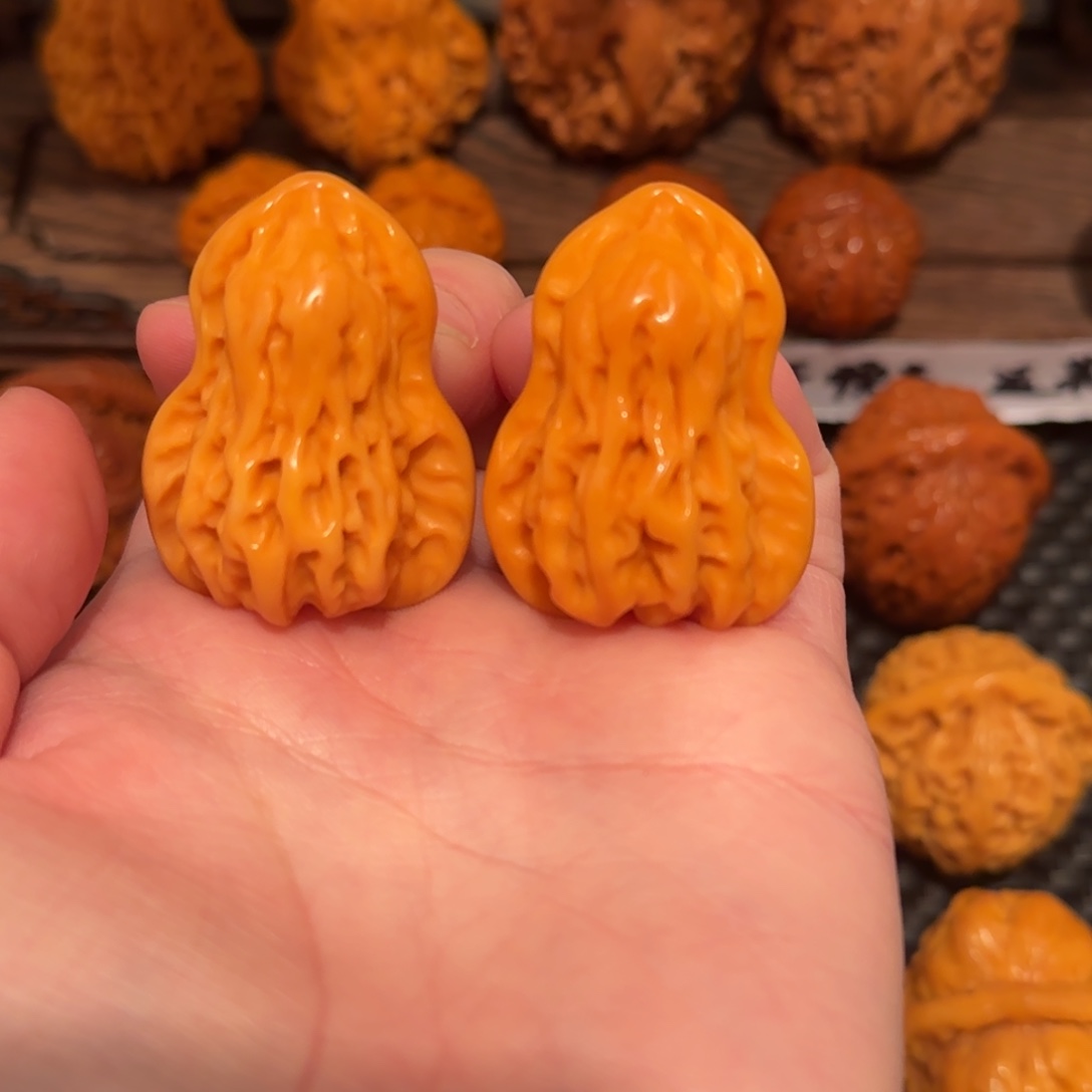 桃核把件盘山30 精品48