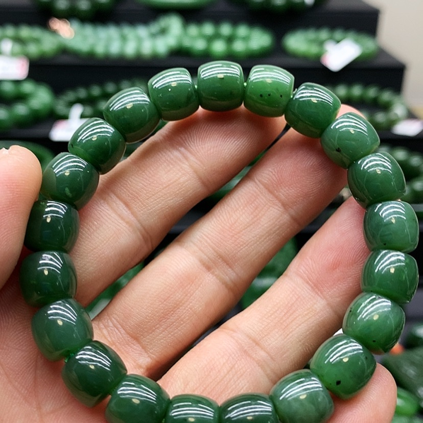 【闪购商品】和田玉（碧玉）手链未镶嵌