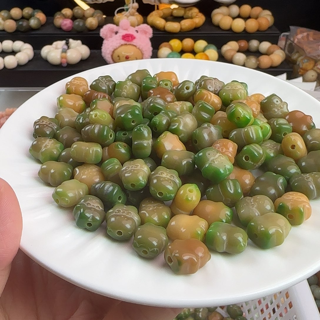 手串菩提根/象牙果卡13绿野仙踪小熊饼干100颗