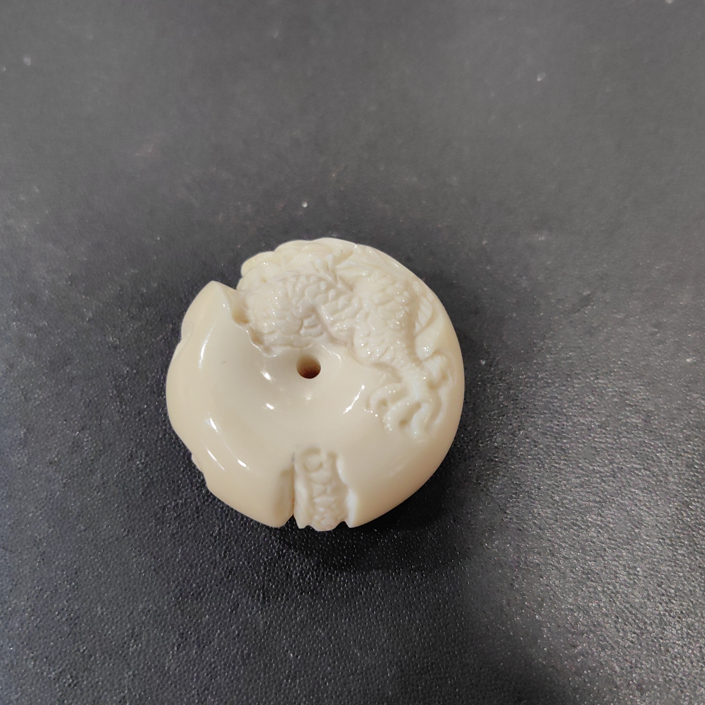 猛犸香雕刻把件HM578