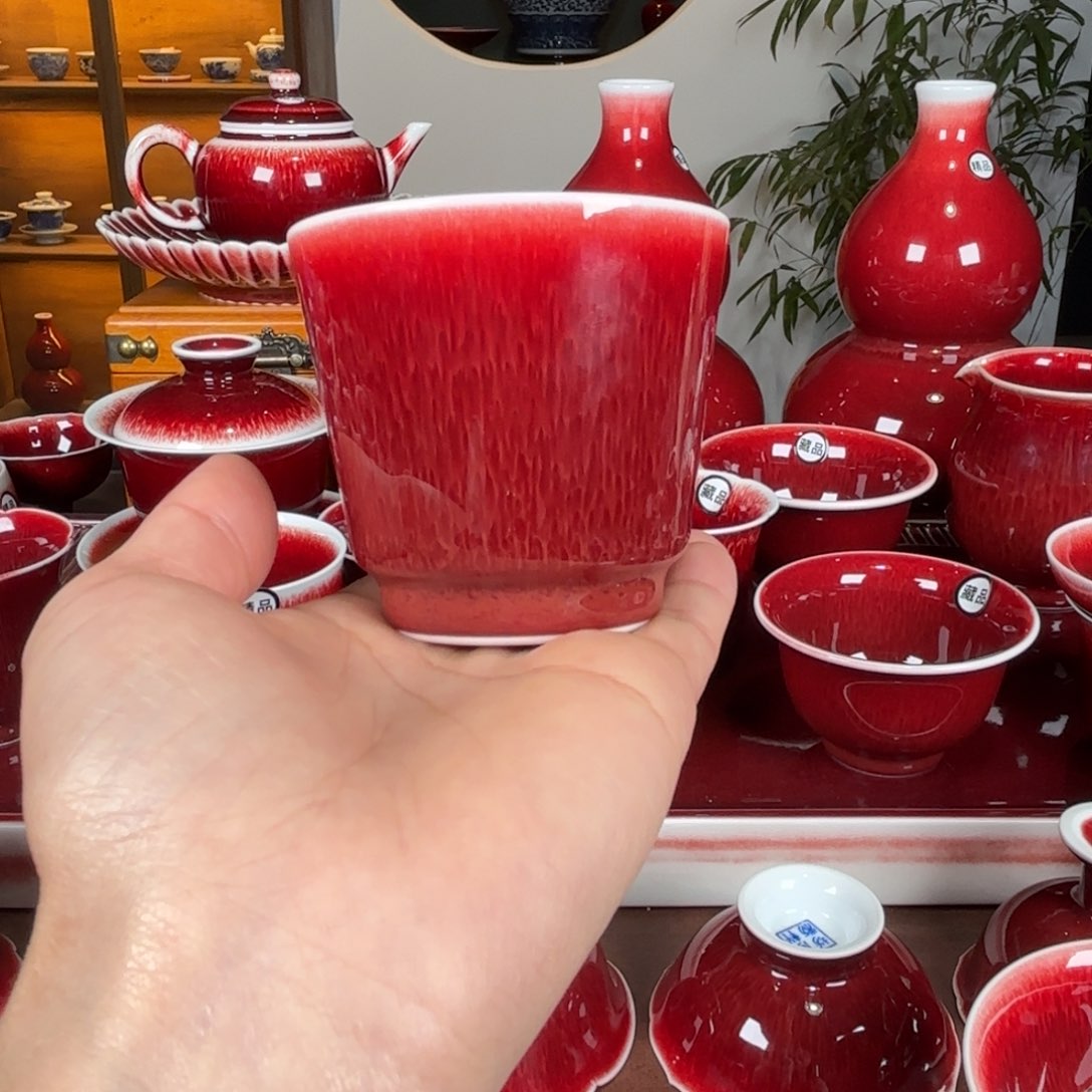 杯景德镇高温原矿杯