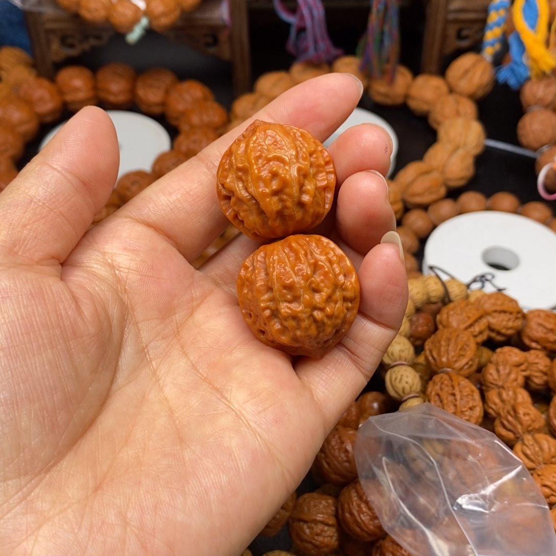桃核手串麒麟手捻