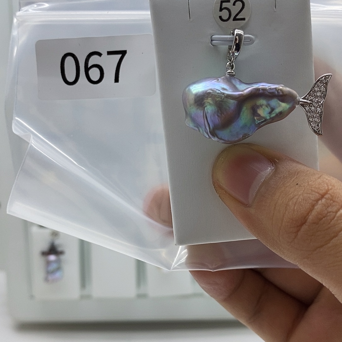 合金淡水珍珠巴洛克珍珠001