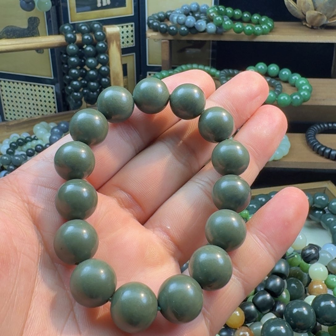 和田玉手链未镶嵌