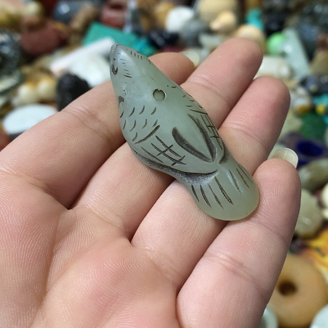 和田玉（糖玉）未镶嵌挂件