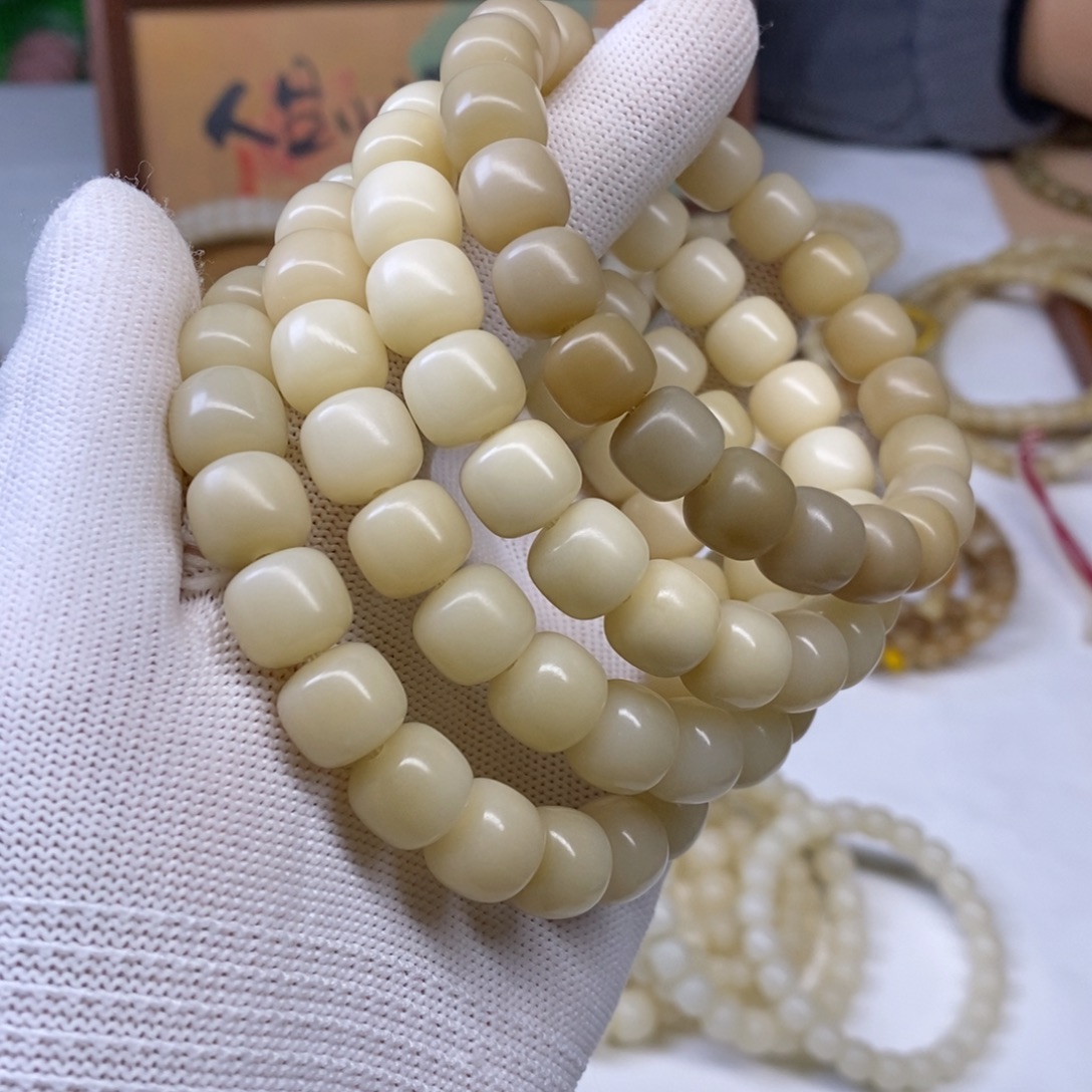 手串菩提根/象牙果卡12老型福利串串丑串一条原生态干磨