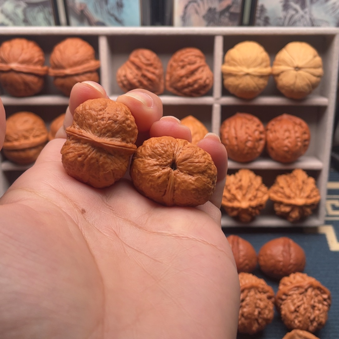 把件文玩核桃元宝