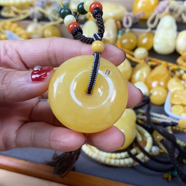 琥珀手链未镶嵌水滴