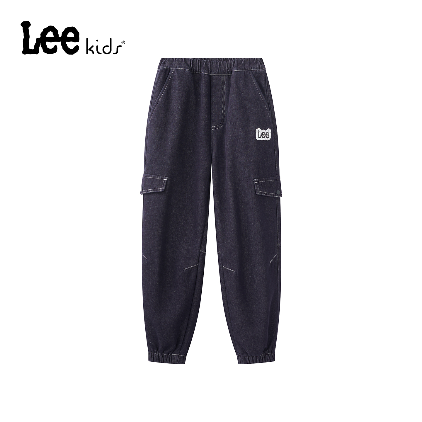 Lee儿童牛仔裤秋冬款加绒柔软亲肤大小童男女同款LK5X2WUB0584