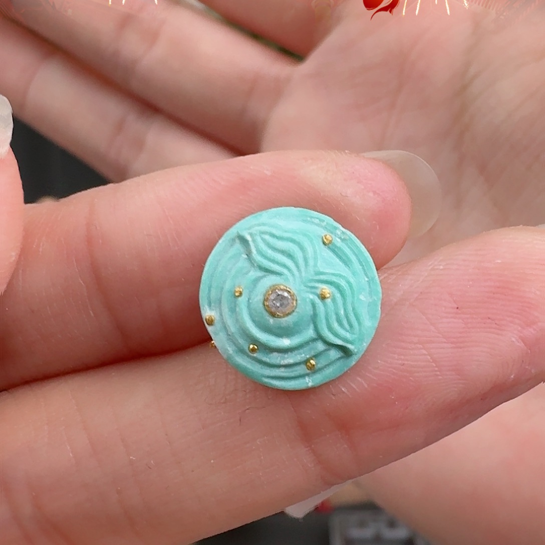 绿松石珠宝奇石未镶嵌