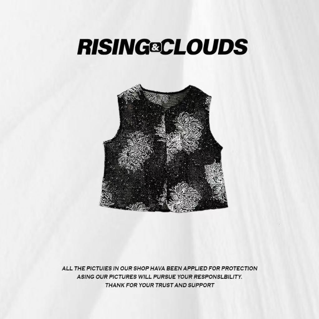 RISING&CLOUDS莎莎【星蚀纹】深圳南油夏季时尚舒适马甲背心050623