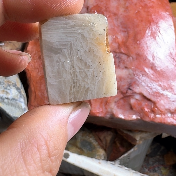 青田石仓老挝石素质