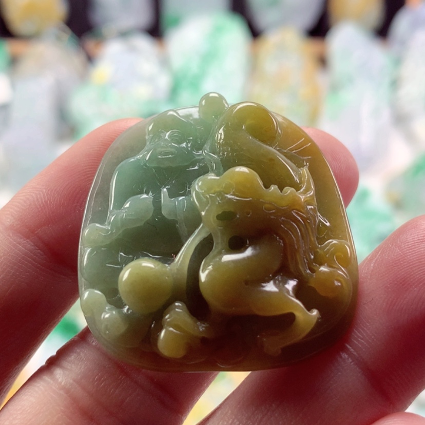 【闪购商品】翡翠吊坠(不含链)未镶嵌