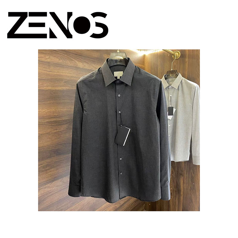 D 经典百搭衬衫时尚潮流深灰蓝色 现货