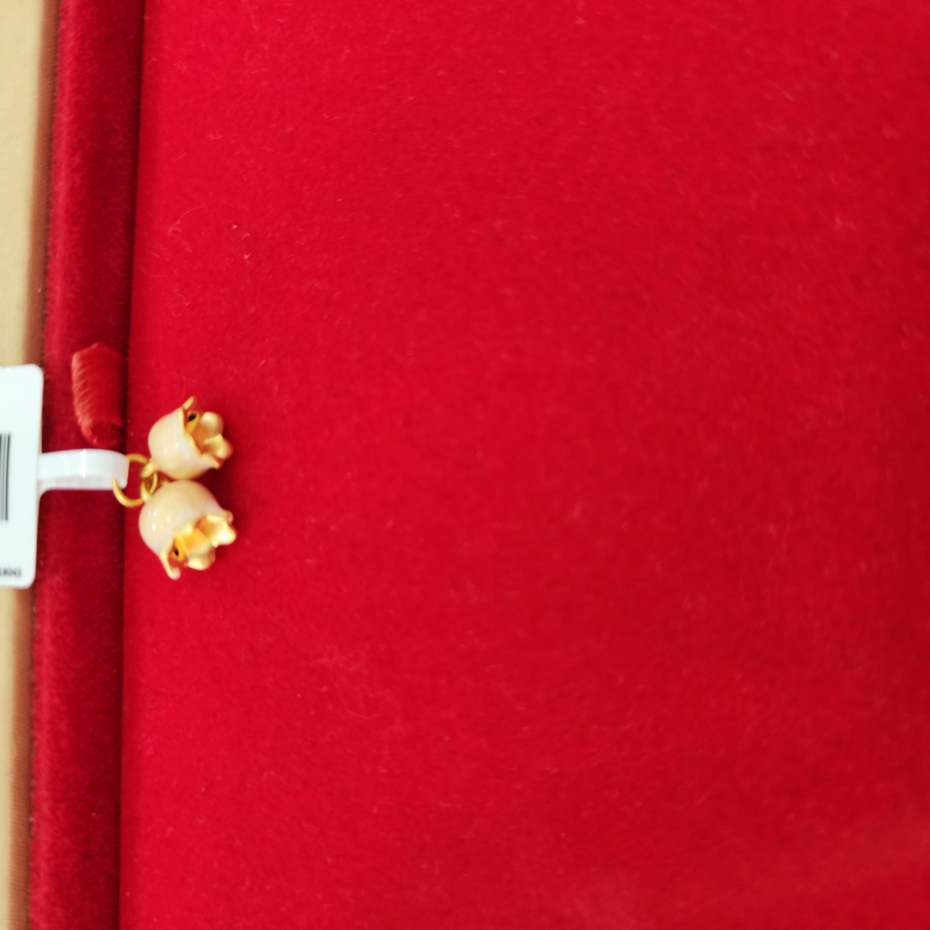 【夏夏专享】足金999饰品 风铃花吊坠 GP 0.33