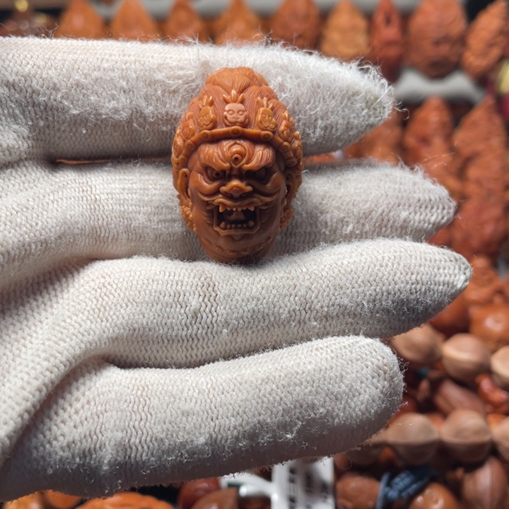 【闪购商品】橄榄核手串/手链三面大黑天