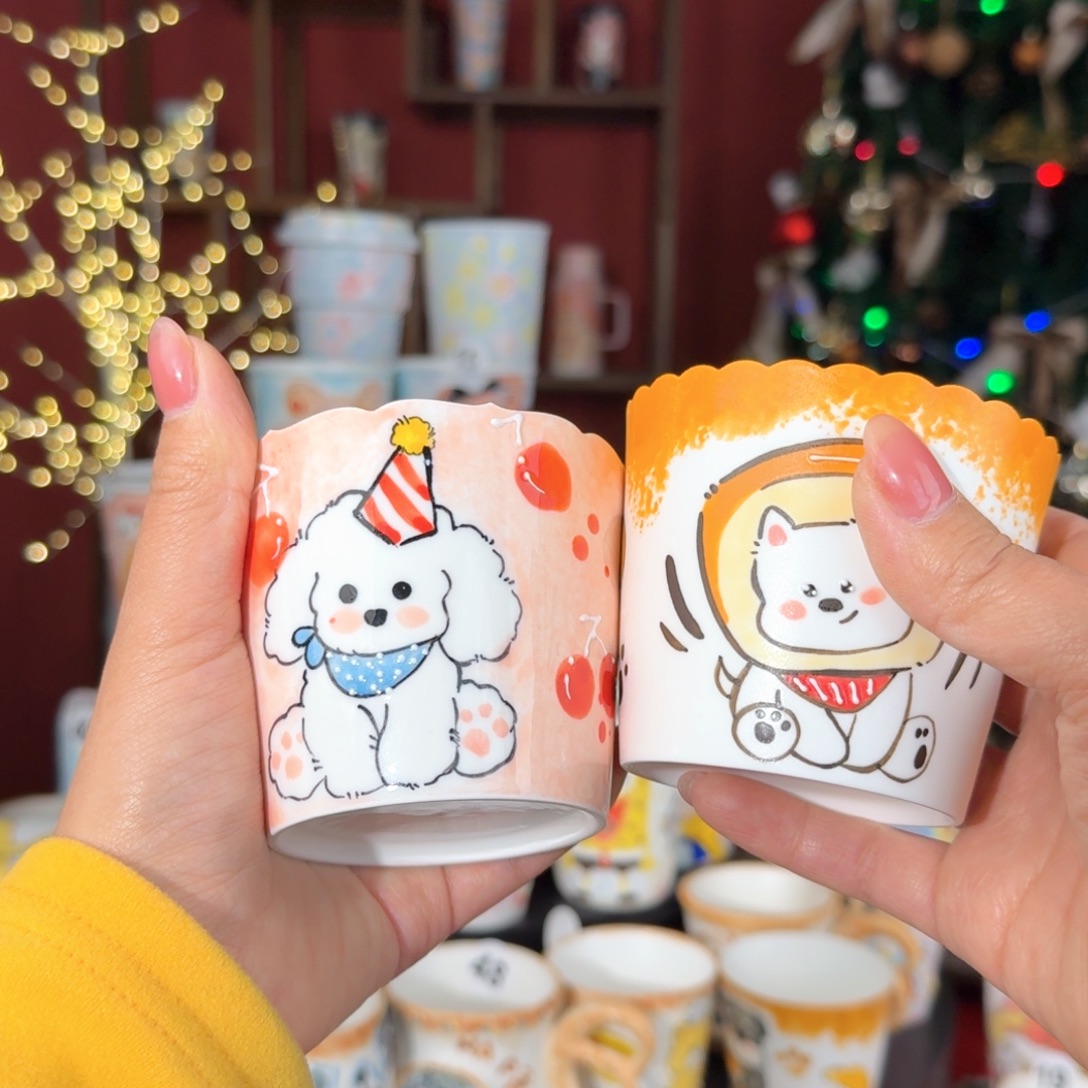 陶景德镇手绘高温釉下彩