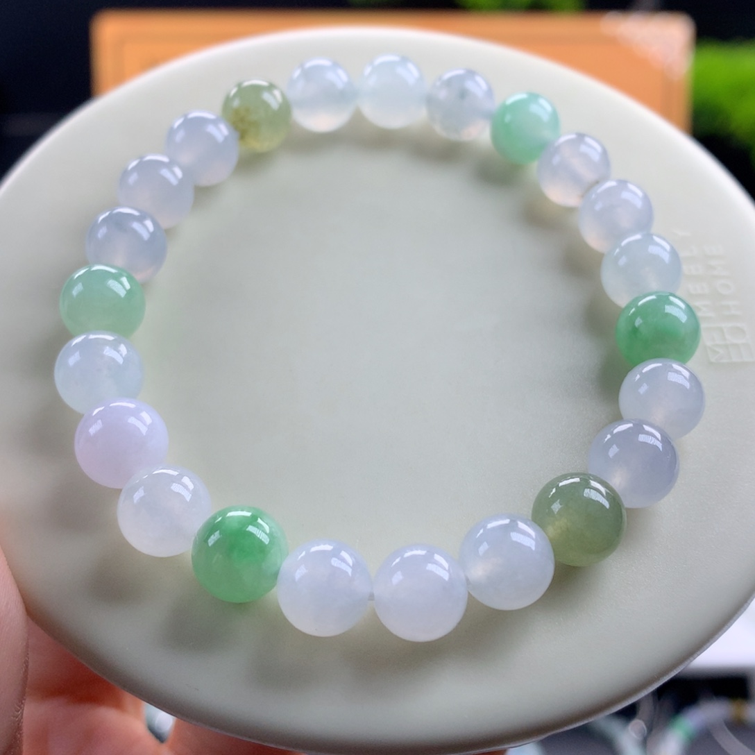 翡翠未镶嵌手链卡8