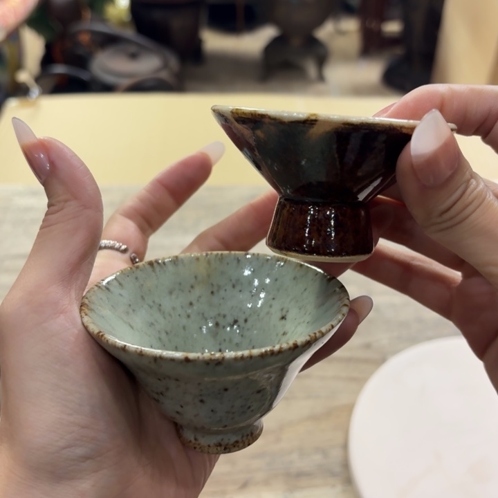 陶瓷古美术置物摆件