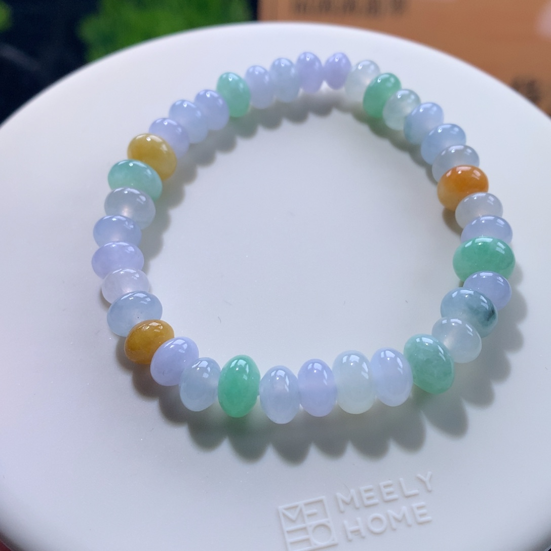 翡翠未镶嵌手链卡8