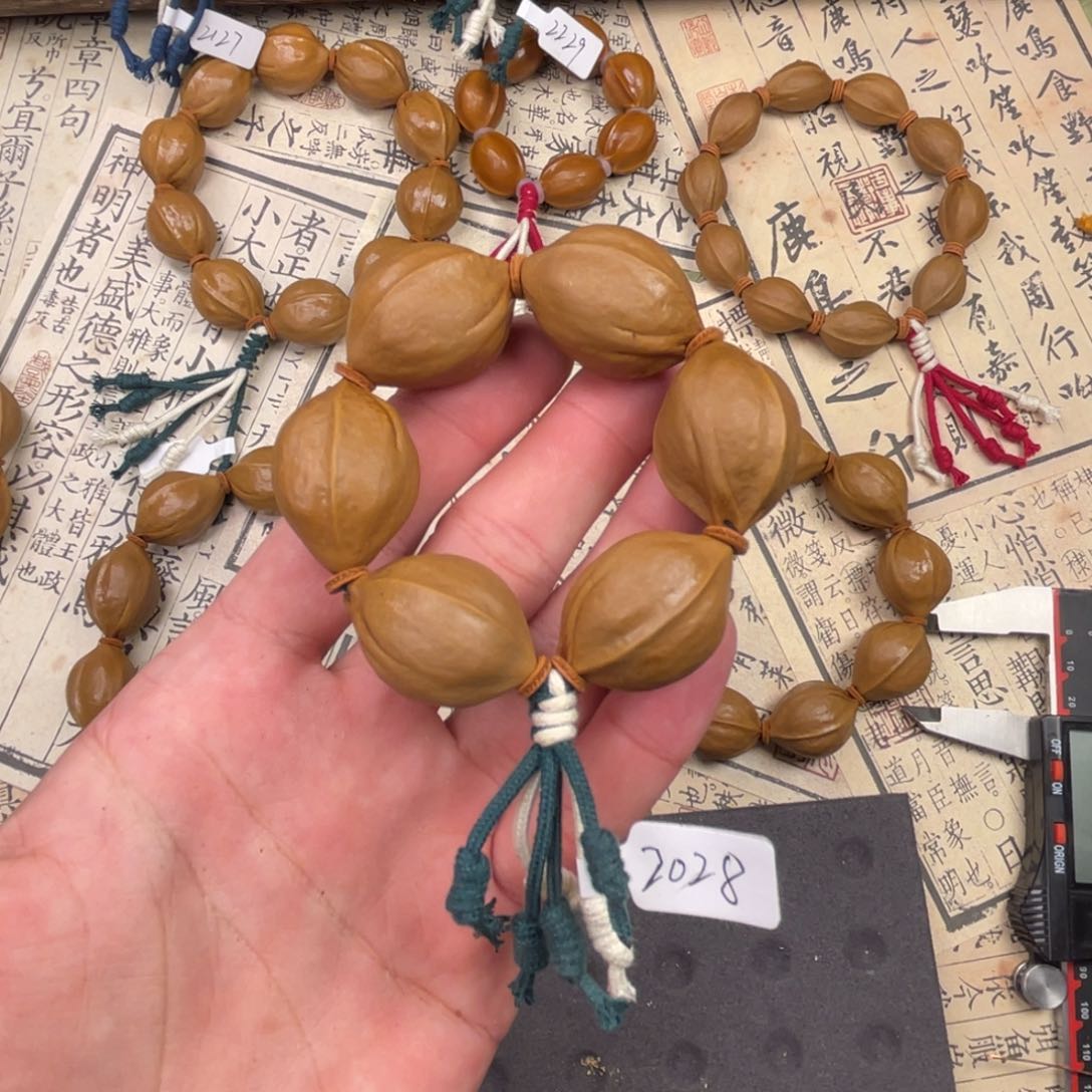 橄榄核手串/手链C****e梅林铁核2028边肚同尺
