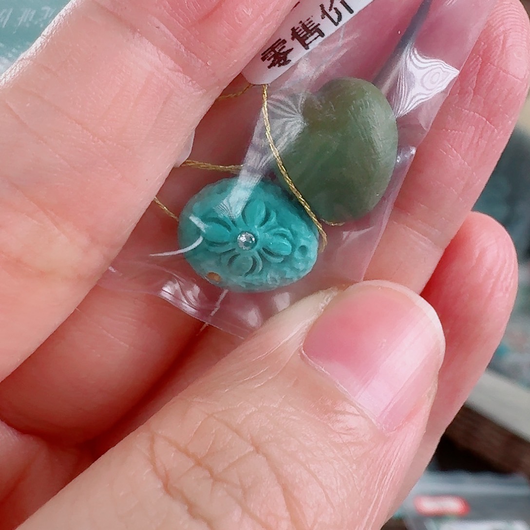 绿松石珠宝奇石未镶嵌