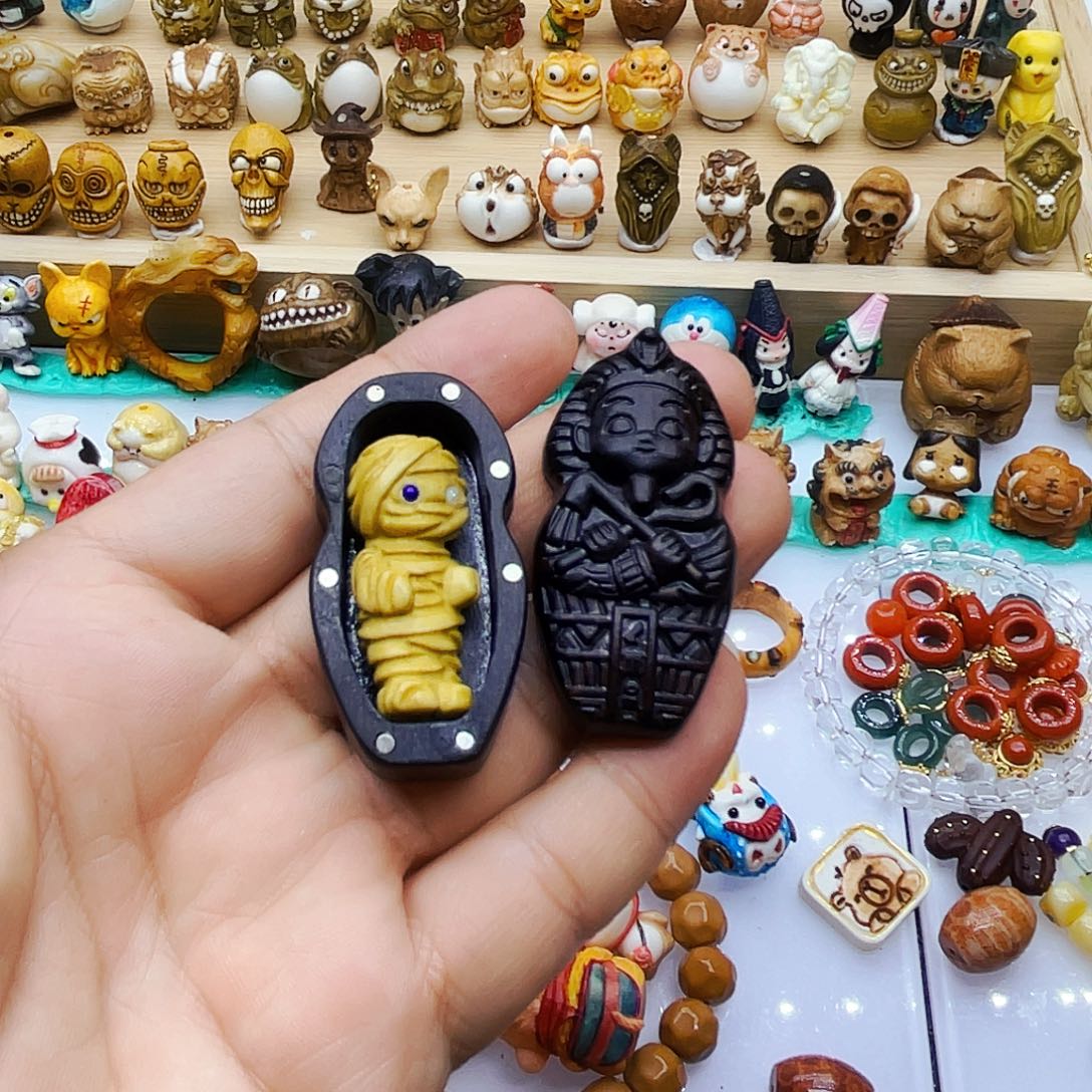 鹿骨摆件零零落落啦啦