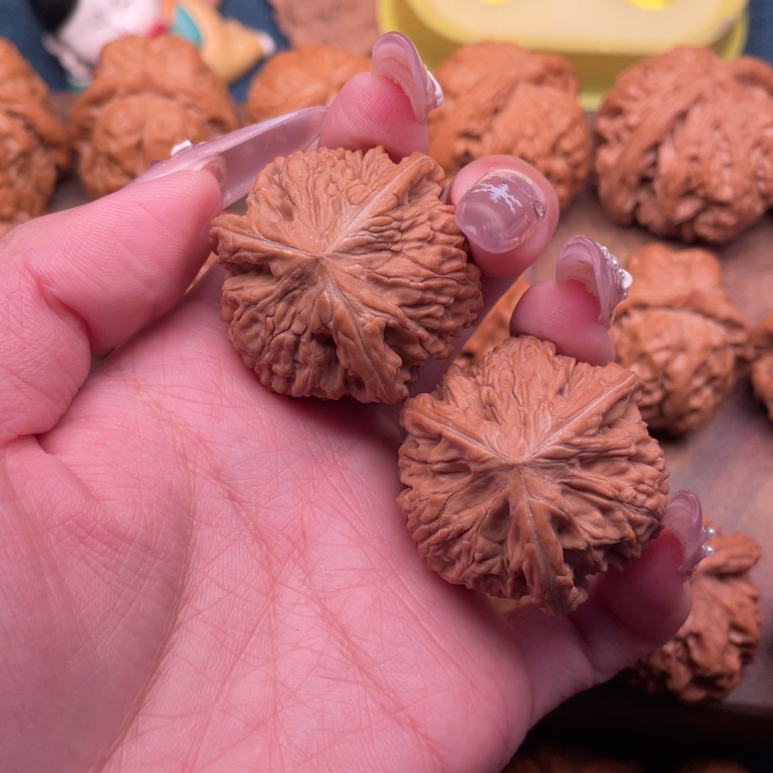 北***！文玩核桃把件全品球奔39