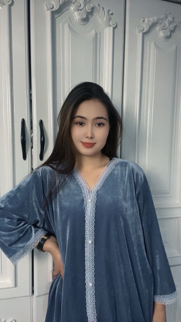 【小蓝】可外穿女士家居服