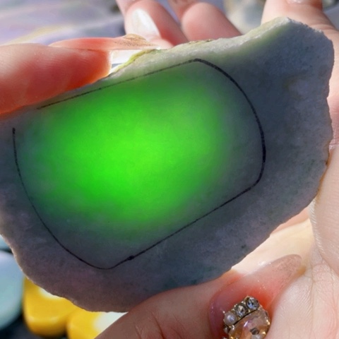 翡翠裸石翡翠原石