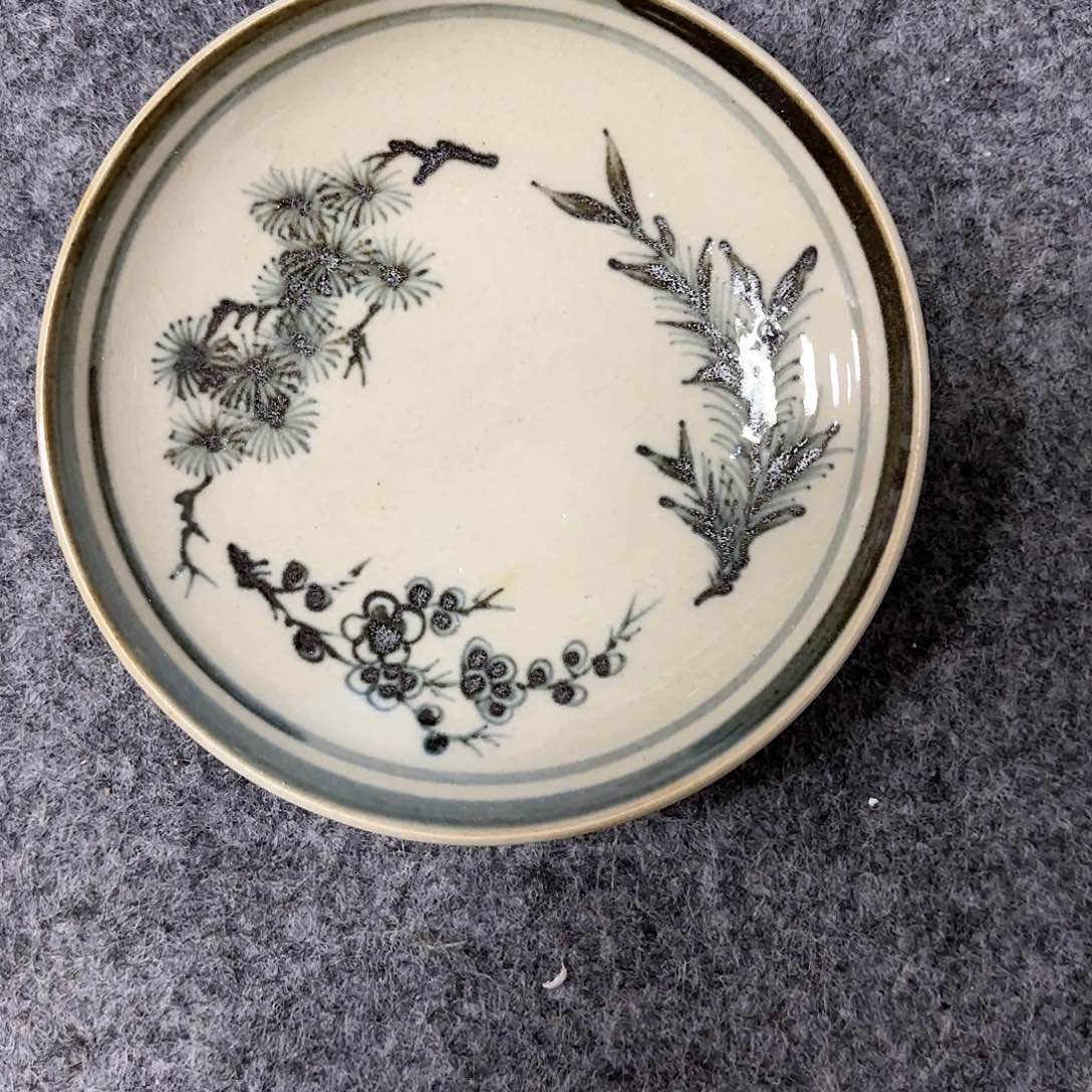 摆件陶陶瓷/杯/碟/茶具/直径13厘米