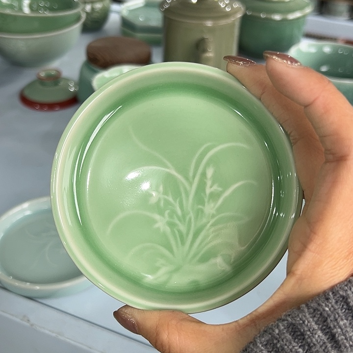 小米茶器龙泉青瓷